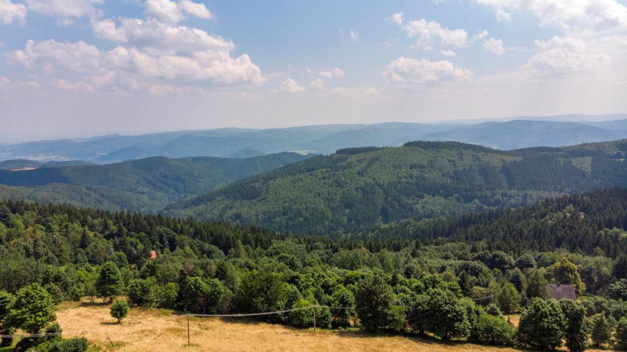 Chata U Klinovce Medenec Bagian luar foto